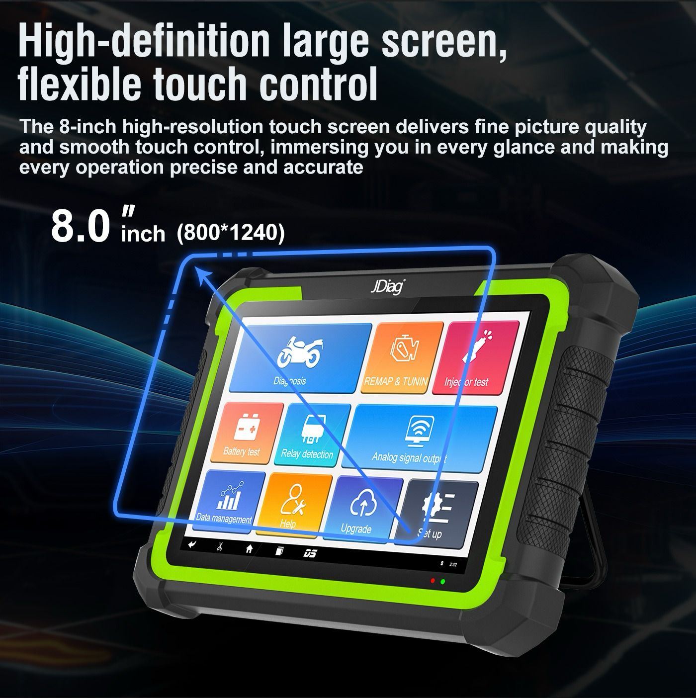 Scanner Moto JDiag Motosys M400 PRO FULL - Image 4