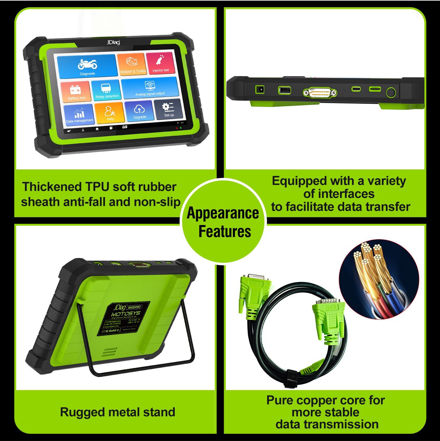 Scanner Moto JDiag Motosys M400 PRO FULL - Image 13